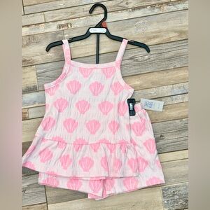 NWT Garanimals sea shell outfit size 7